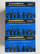 Premium Glow Sticks Industrial Grade Light Sticks Yellow 75 Ct LumiStick