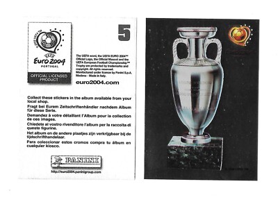 Panini - Euro 2004 - Portugal - Choose From Drop Down List (T4)