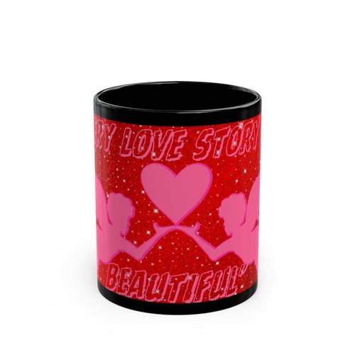 Romantic Love Story Mug, Valentine's Gift, Coffee Cup, Cute Mugs ...
