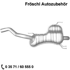 für Fiat Doblo 2,0 D Multijet 263 Endtopf Auspuff Auspuffanlage a*