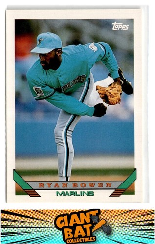 1993 Topps Traded Ryan Bowen #130T card