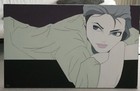PICKUP Pompano Beach, FL 48x30 Patrick Nagel Inspired Painting Acrylic on Canvas — photo 2