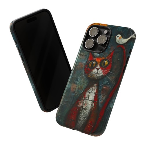 Cat Abstract Painting - Phone Ink Cover Case for iPhone, Galaxy, Pixel - 第 53/281 張圖片