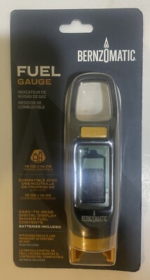 Bernzomatic Digital Fuel Gauge 419964 Use with 14/16oz Propane Compatible