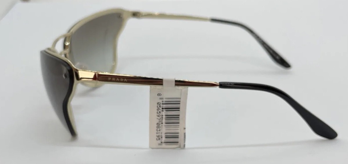 NEW Prada Sunglasses for Women SPR 74V CATWALK Gold Frames  display picture 3