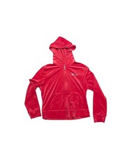 Vintage Y2K Juicy Couture Tracksuit Hoodie Velour Pink Bling