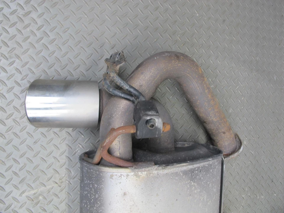 03-05 尼桑 350Z Z33 VQ35DE 后排消声器 带 TIPS 46K 英里 原始设备制造商 — 第 4/4 张图片