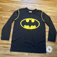 Batman Long Sleeve Rash Guard Size 8