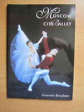 Moscow City Ballet and English National Ballet souvenir programmes
