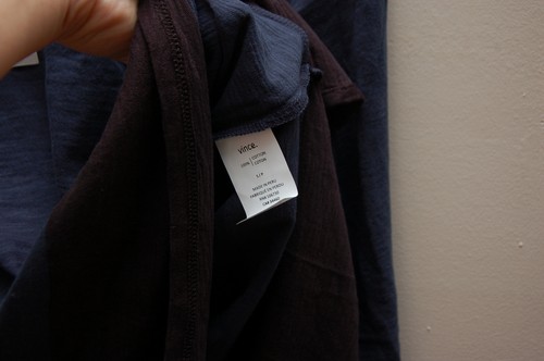 Top da donna W442 VINCE FASCIATO CREWNECK COLORBLOCK NUOVO CON ETICHETTE TAGLIA S $95 - Foto 6 di 6