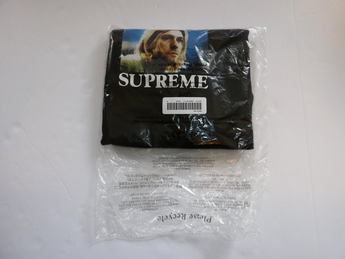 Supreme Kurt Cobain Tee, Black, Size Medium (M), NEW in Bag