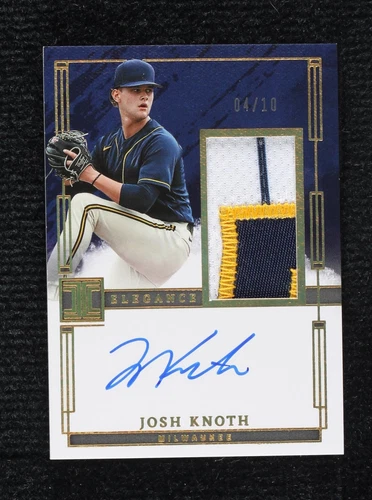 2024 Panini Impeccable - Josh Knoth #EPJ-JK