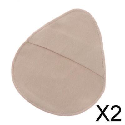 2xMastektomie Prothese Protect Silikon Brustform Baumwollhülle Tasche S