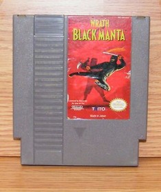 Wrath of the Black Manta (Nintendo Entertainment System, NES) **CARTRIDGE ONLY**