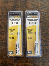 5 FINE & 5 COARSE Bi-Metal Central Pneumatic Air Body Saw Replacement Blades 