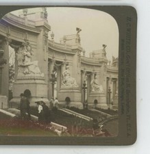 Terrace of States St Louis World Fair 1904 H.C. White Stereoview