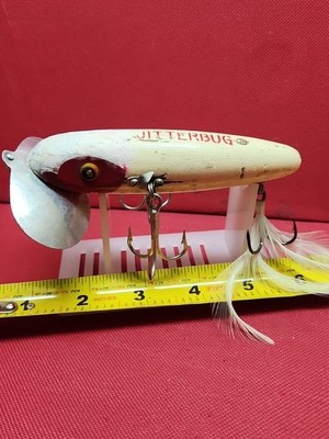 ルアー・フライ USED OLD FRED ABOGAST JITTERBUG WAR II 3 OLD FRED