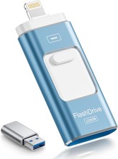 ROSPE MFi Pendrive 256GB para iPhone, Mem…