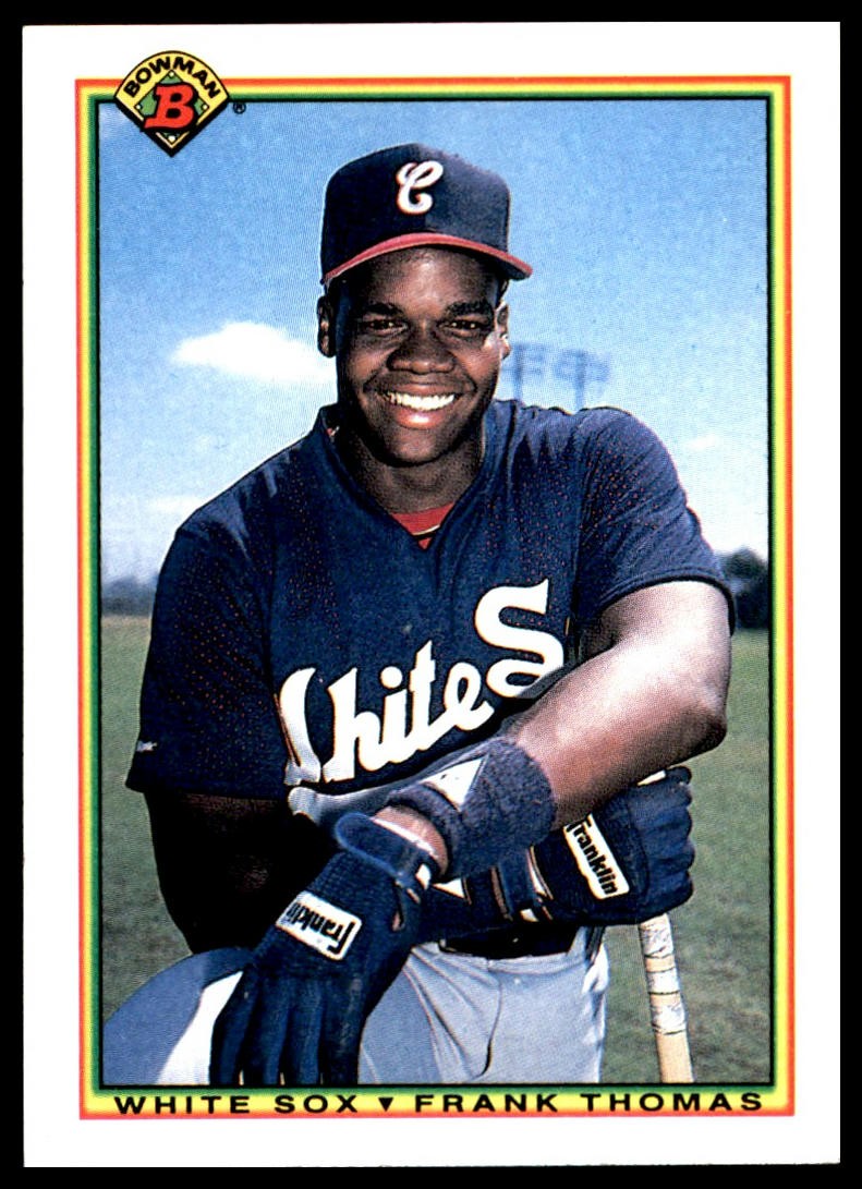 1990 Bowman Frank Thomas #320 Chicago White Sox