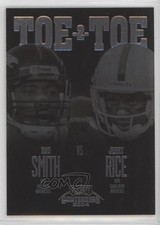 2004 Playoff Contenders Toe to Toe 124/375 Rod Smith Jerry Rice #TT-27 HOF ow3
