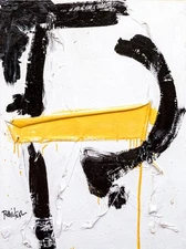 Robbie Kemper (American, b. 1967) Large Abstract Painting – Canvas 48"