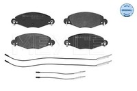 Bremsbelagsatz Scheibenbremse Vorderachse FüR CitroËN C5 I Break II Kasten/Kombi