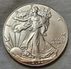 2022 $1 SILVER EAGLE = 1 OZ. .999 SILVER = U. S. MINT = UNCIRCULATED