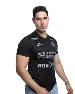 PIRMA CRUZ AZUL MEN'S JERSEY ALTERNATIVO BLACK 25/26 AUTHENTIC 100%