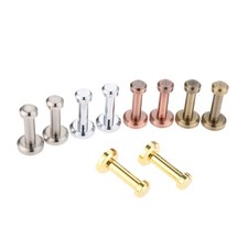 2Pcs Wall Mount Robe Coat Hook Brass Bathroom Towel Hook For Bedrooms Bathrooms