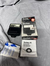 Vivitar 45 Electronic Flash Original Box with Manual