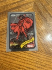 2025 Topps Chrome Marvel - #102 MEPHISTO - Marvel Comics