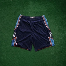 Charlotte Bobcats NBA Adidas Authentic On-Court Rev 30 Alt Navy Blue Game Shorts