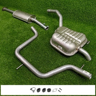 Auspuff für FORD MONDEO MK4 1.6 TI 2.0 GALAXY II 2.0 S-MAX I 2.0 Schalldämpfer