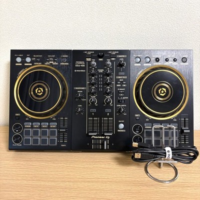 Pioneer DJ DDJ-400-N Gold 2-Kanal rekordbox DJ Controller USB 2-Deck