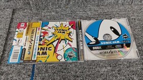 SEGA Sonic Jam Saturn Game Used with Surface Scratches
