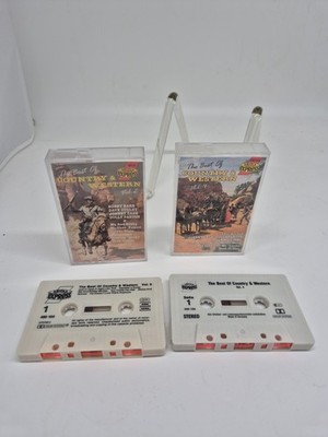 2x MC, Various   The Best Of Country & Western, Vol. 2 + 4, MC TAPE, Ger.1990