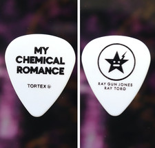 MY CHEMICAL ROMANCE - Ray Toro Tour Guitar Pick ~ Stage Pick ~ RAY GUN JONES