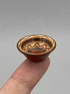 1:12 Artisan Jane Graber Bowl For Dolls House
