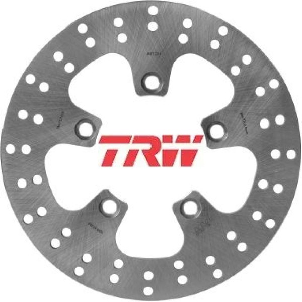 2X Bremsscheibe TRW MST251 2 Bremsscheiben Hinterachse Hinten FüR Suzuki-image