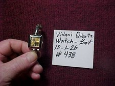 #438 - Vivani Ladies  Quartz Watch - 10-1-26 New Battery