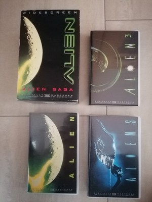Alien VHS Saga THX Widescreen 1 bis 3 Making of Alien 1997 Dolby Surround Top Zu