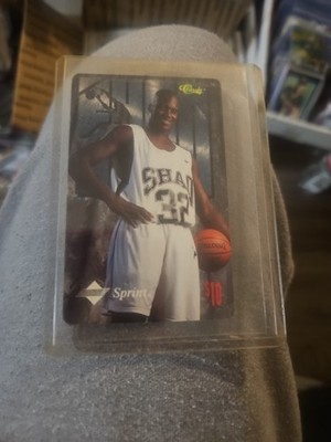 Shaquille O'Neal Orlando Magic 1995 Classic Sprint $10 PHONE CARD 1989/5000