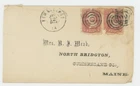 Mr Fancy Cancel 65 Pr New Orleans LA North Bridgton ME Target '62 Cvr #8123