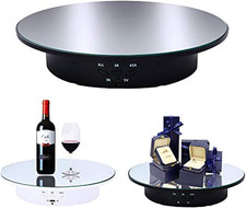 Motorized Rotating Display Stand, 7.87Inch /17.6Lbs Load, 360 Degree Electric Ro