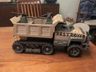 Vintage 1986 Steel Monsters Destroyer Dump Truck Tank Tonka W/ Tracks And Guns