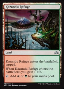 Kazandu Refuge x4 - Planechase Anthology - NM-Mint, English - Planechase Antholo