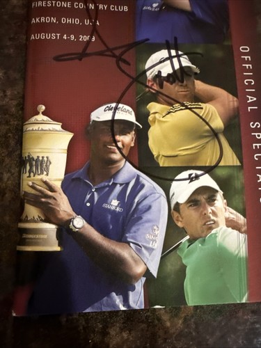 Adam Scott Autographed Program JSA T26533 Spectator Guide - Picture 4 of 6
