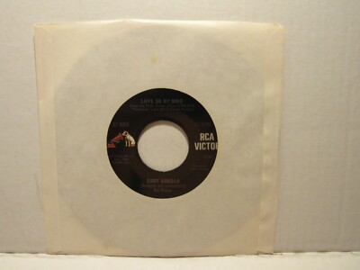 Eddy Arnold   Lonely Again / Love On My Mind - 1967 - COUNTRY