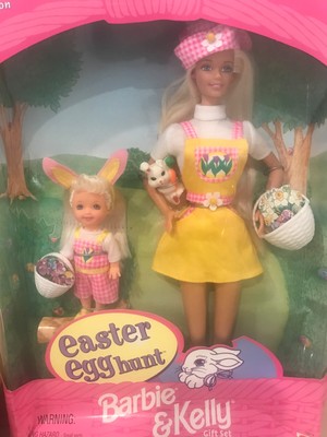 easter egg hunt barbie and kelly