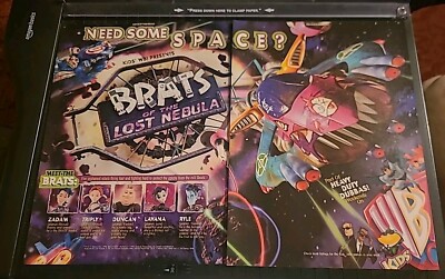 Brats Of The Lost Nebula WB Kids Print Ad 1998 16x11 Great To Frame 